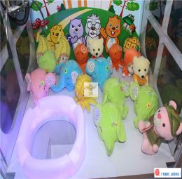 儿童娃娃机生产厂家-宝贝熊-广州投币遥控抓娃娃机