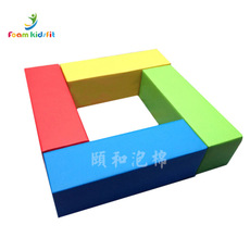 软体方体柱四合一长方形垫组合幼儿园早亲子游戏感统体适能教具