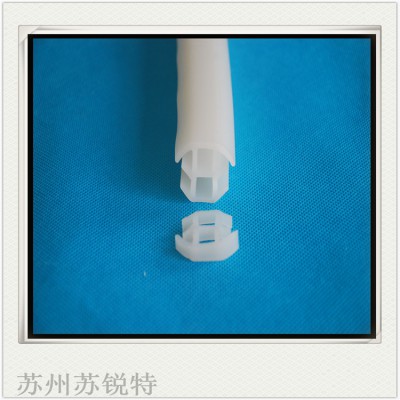 白色透明硅胶光伏发电T型密实防尘耐磨损密封条