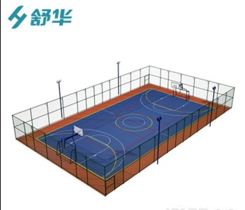 佛山运动场地器材厂家四通拼装式围网篮球场围网足球场围网