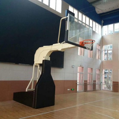 河南厂家直销电控液压篮球架电动液压移动式篮球架学校比赛专用