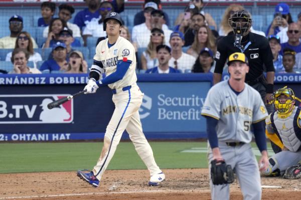 Brewers Dodgers ba<em></em>seball