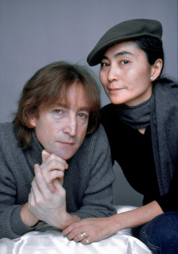 John Lennon and Yoko Ono in 1980