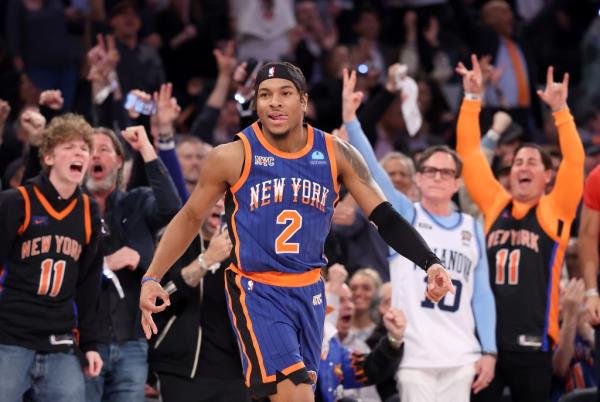 Miles "Deuce" McBride had two 20-point scoring games during the playoffs. 