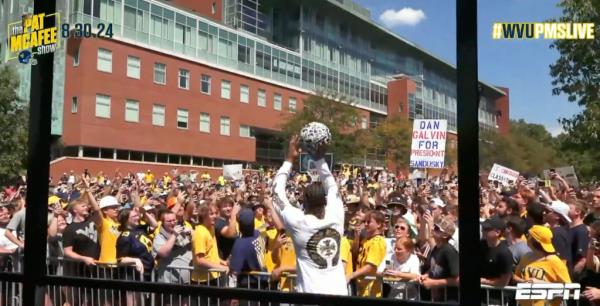 Miles "Deuce" McBride hit a shot that cause West Virginia fans and students to explode. 