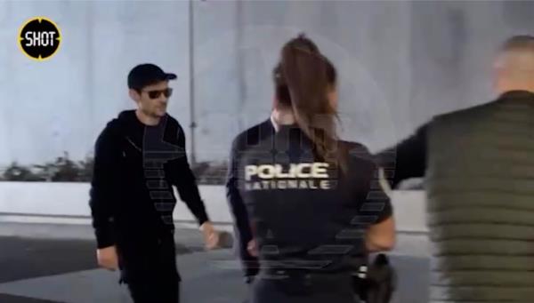 Durov who is seen for the first time after being freed from French court. 