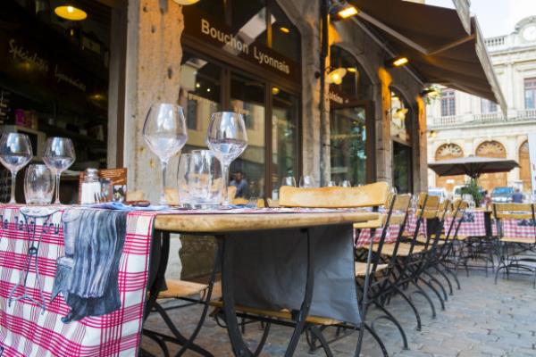 Bouchon Lyonnais, a traditio<em></em>nal restaurant in Lyon.