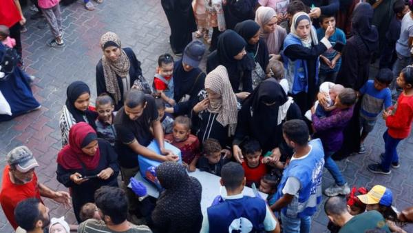 Israeli strikes kill 12 Palestinians in Gaza as polio vaccination resumes