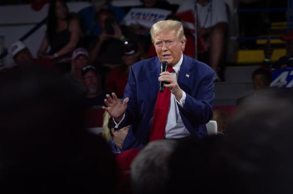 Former President Do<em></em>nald Trump returned to Trump Tower in NYC under heavy security on Sept. 17, 2024.