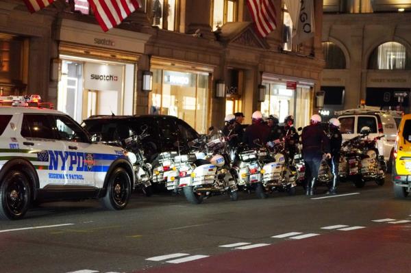 Trump's family members are also getting enhanced details while in the city -- with the NYPD stepping in to provide the additio<em></em>nal protection.