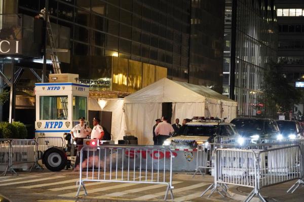 Former President Do<em></em>nald Trump returned to Trump Tower in NYC under heavy security on Sept. 17, 2024.