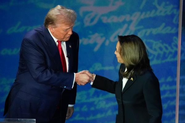 Harris and Trump faced off earlier this month.