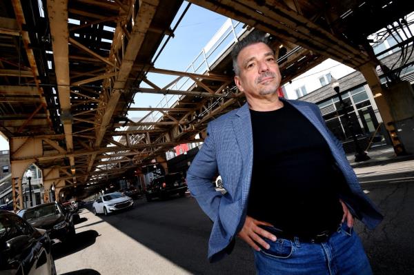 A photo of Chicago activist Terry Newsome looking at the camera.