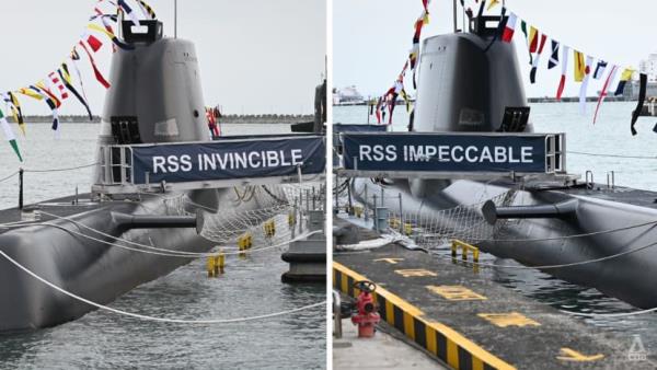 Singapore navy’s first two Invincible-class submarines fully operatio<em></em>nal after commissioning