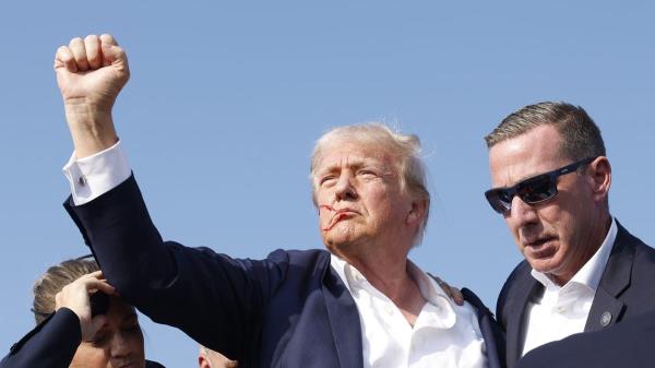 Do<em></em>nald Trump Injured During Shooting At Campaign Rally In Butler, PA