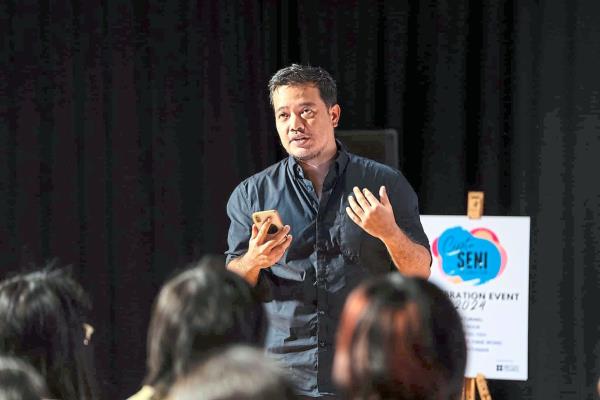'I focused on creating a compact performance for the audience,' says Bathman. Photo: Dominique Teoh 