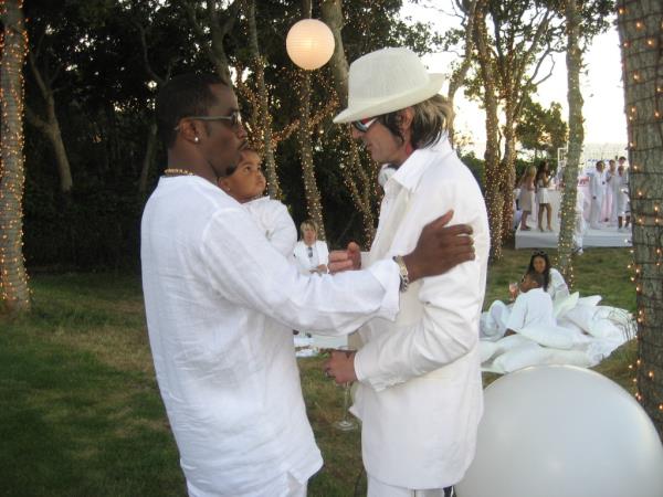 Diddy with child and Tommy Lee 