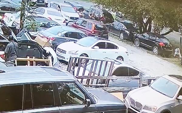 ORan Routh's arrest on camera
