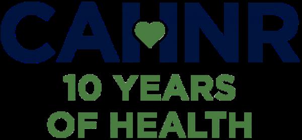 CAHNR 10th Anniversary of Health badge
