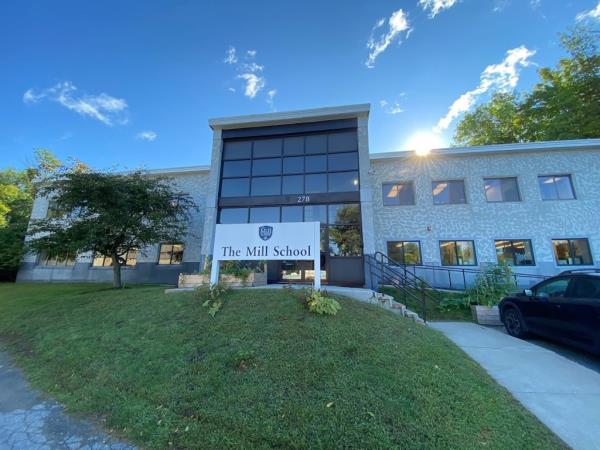 A photo of the Mill School in Winooski, Vermont.
