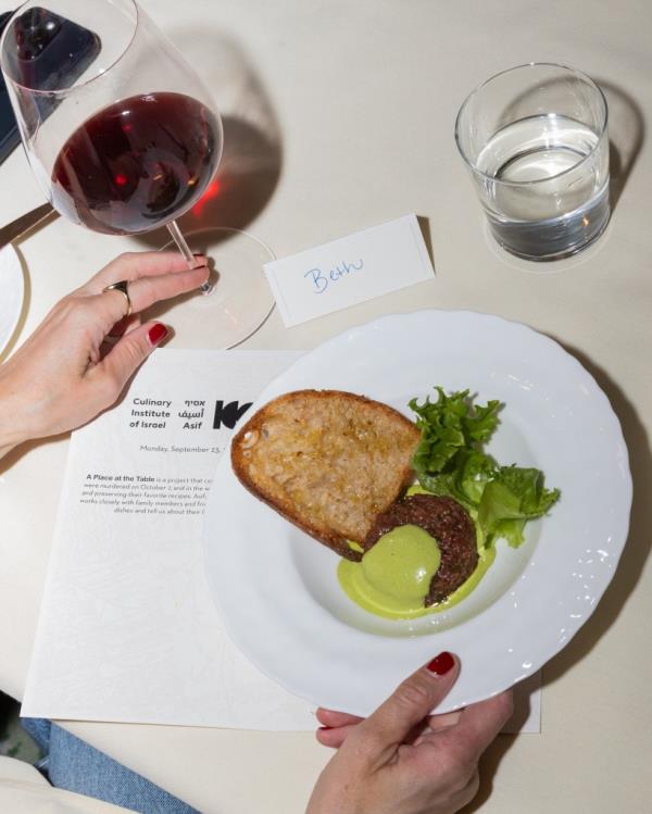 Beef Tartare with Herb Aioli - in memory of Adiel Twito
