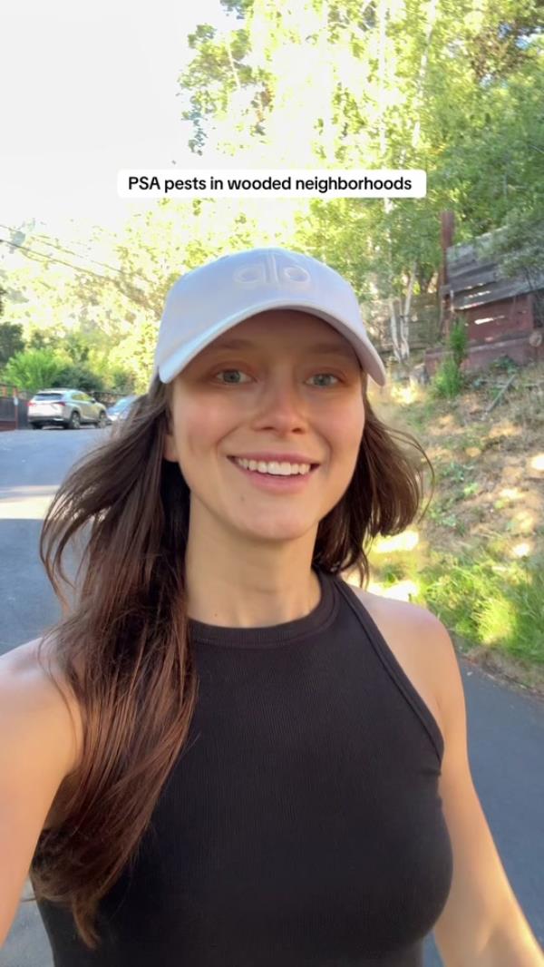 San Francisco Bay Area influencer Laureise Livingston warned her followers a<em></em>bout the trouble with owning a home in the woods.