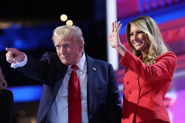 Do<em></em>nald and Melania Trump