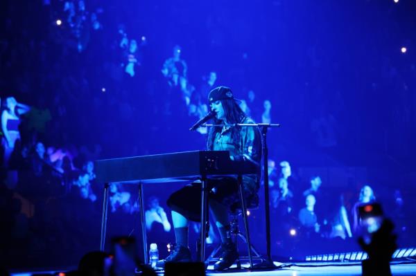Billie Eilish at Madison Square Garden.