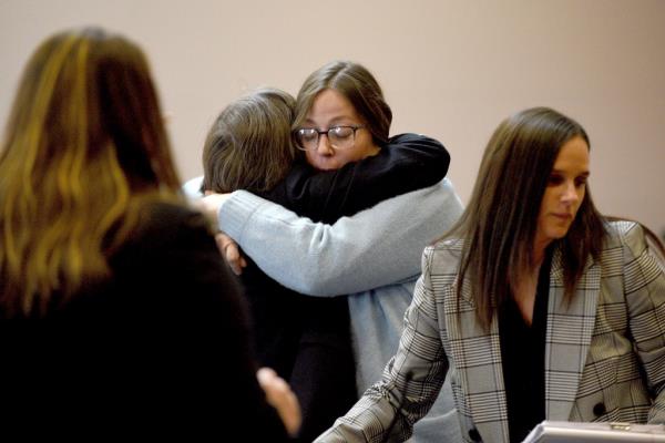 The mother co<em></em>nvicted of abando<em></em>ning her newborn son in the woods received a suspended sentence Thursday.