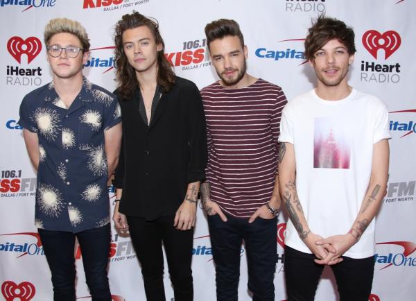 Niall Horan, Harry Styles, Liam Payne, Louis Tomlinson of One Direction.