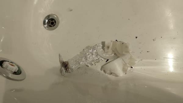 Drug paraphernalia was also found in the bathroom.
