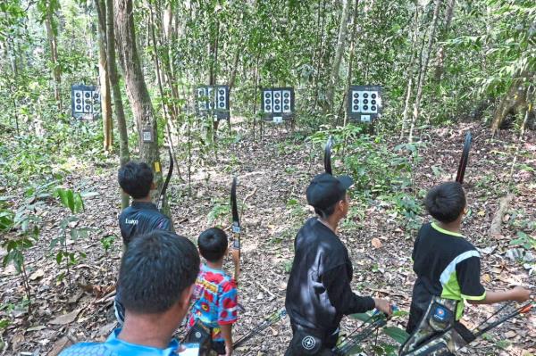The tournament took place around Lanchang Kuning University.