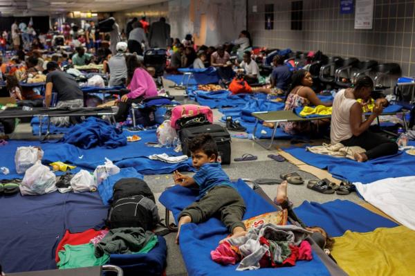 Chicago will begin evicting long-term migrants from its shelters and bar them from reapplying. 