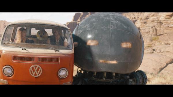 A scene in "The Electric State"