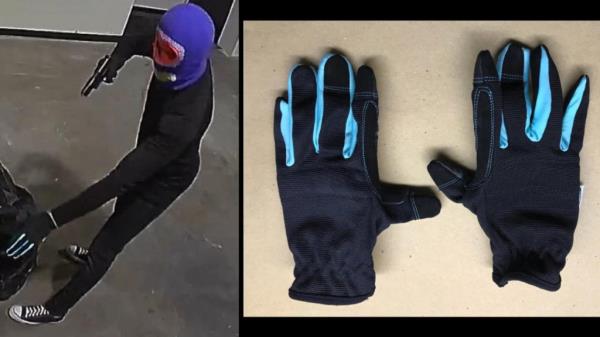 Aguilar's gloves