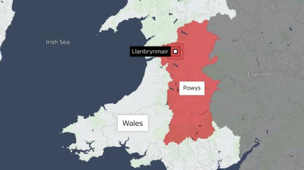 Powys train crash