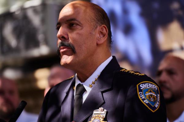 A file shot of city Sheriff Anthony Miranda in uniform.