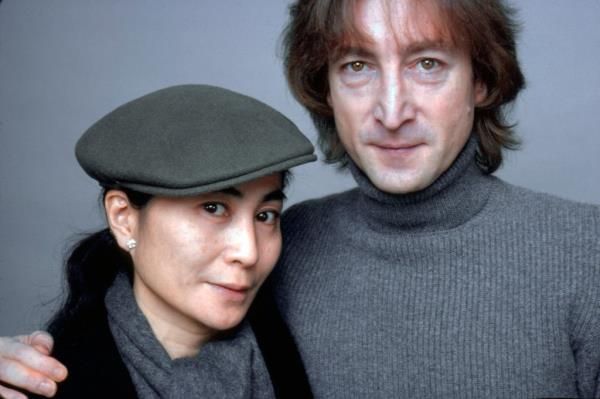 Yoko Ono and John Lennon in November 1980