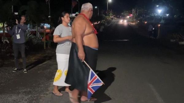 Charles arrived in Samoa on Wednesday evening and was welcomed with a traditio<em></em>nal kava-drinking ceremony on Thursday.