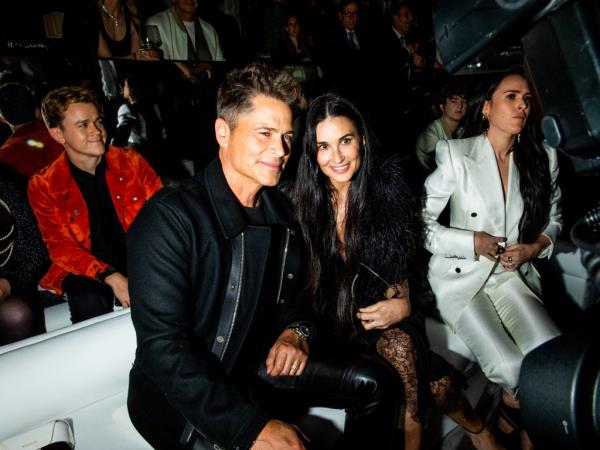 Rob Lowe and Demi Moore.