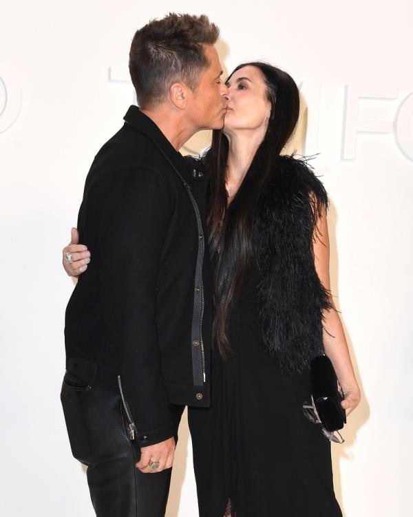 Demi Moore and Rob Lowe in "a<em></em>bout Last Night." 