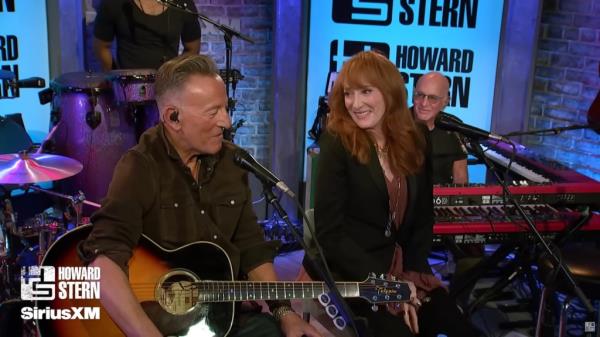 Bruce Springsteen and wife Patti Scialfa share he is the 'boss for three hours' while performing but turns it off at home
The Howard Stern Show
October 23, 2024.